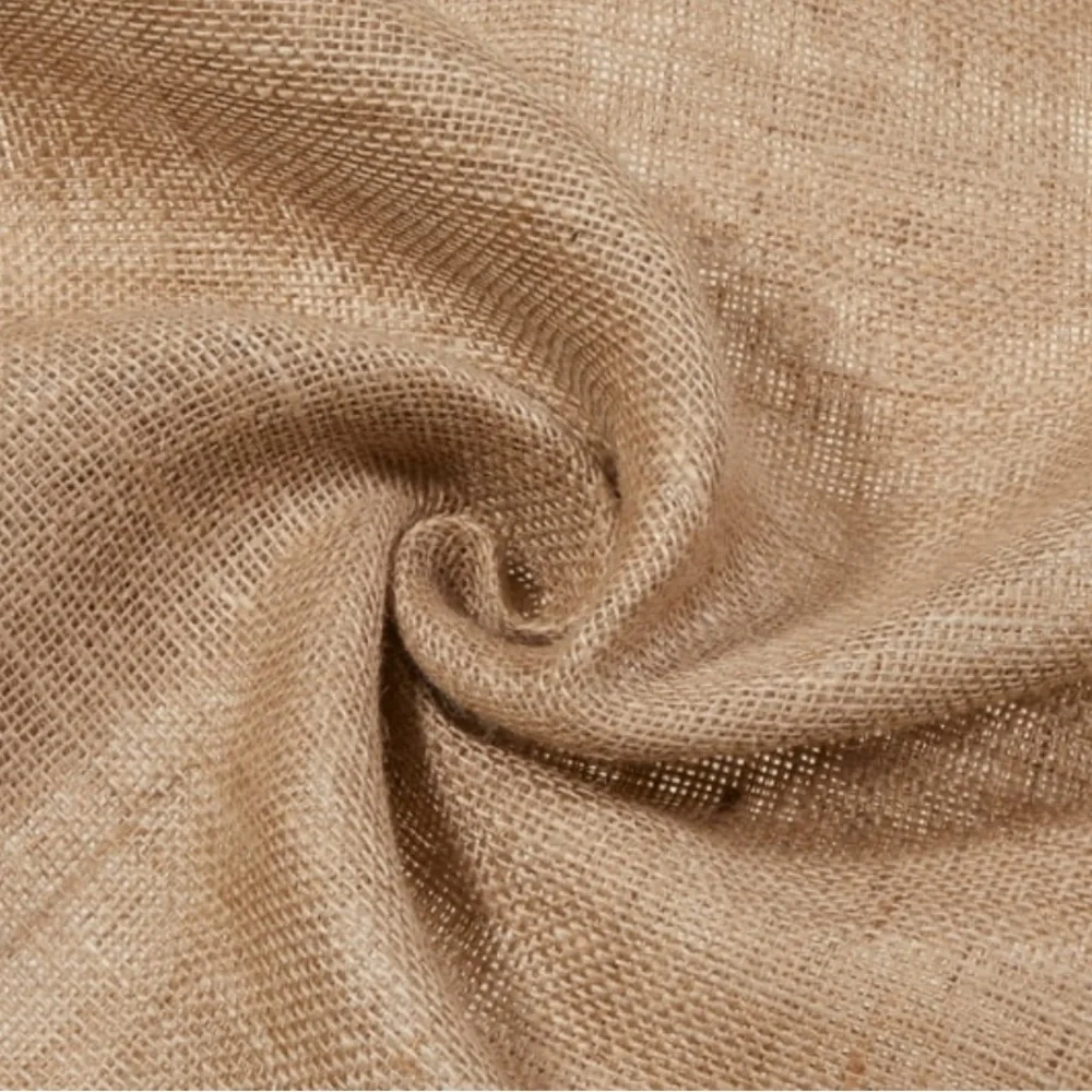 4 Yds Natural Burlap Fabric in 2 Packs of 2 Yds ea. NEW 46” wide. 100% Jute